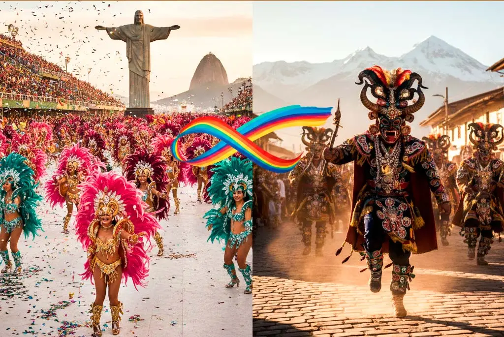 Oruro ou Rio de Janeiro? A batalha definitiva pelo título de Melhor Carnaval do Mundo